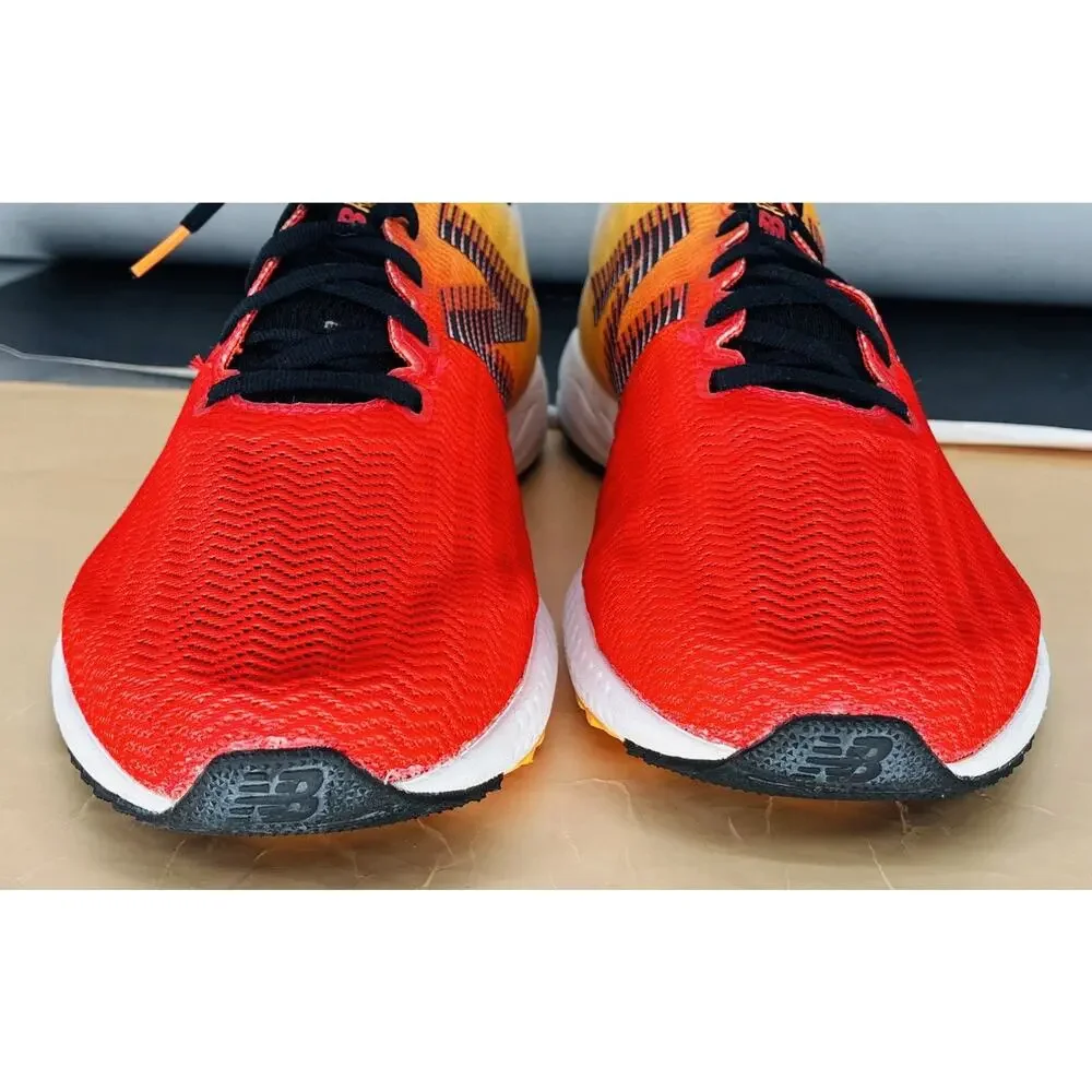 New Balance 1400 Men's Sz 12 REVlite Running Shies Red Orange Gradient